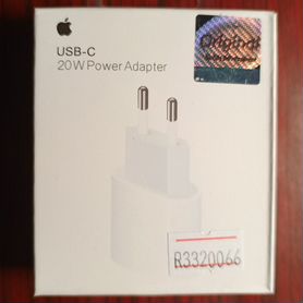 Адаптер питания apple 20w