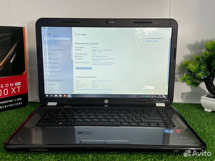 Офисный Ноутбук HP i3-2330M/4gb/300gb Гарантия