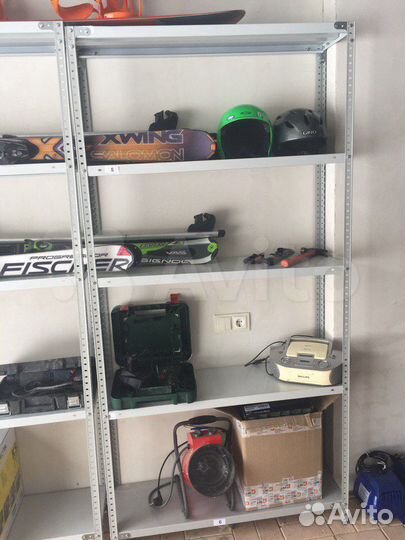 Стеллажи металлические