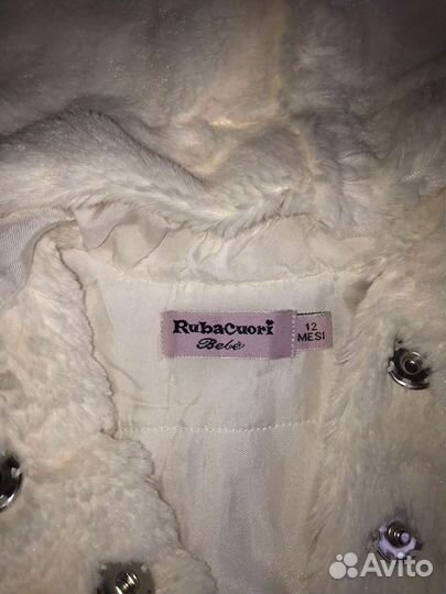 Шуба для девочки 80