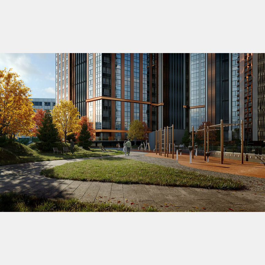 1-к. квартира, 42 м², 31/50 эт.