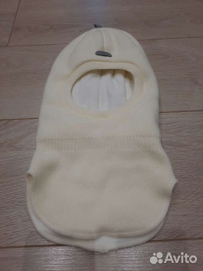 Шапка шлем для девочки зима новая 48