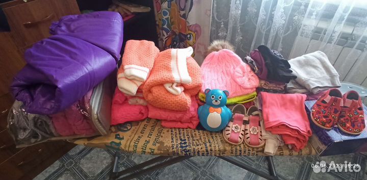 Пакет одежды для девочки от 1,5 до 2 лет