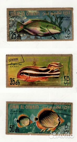 Марки Умм-эль-Кайвайн Бурунди