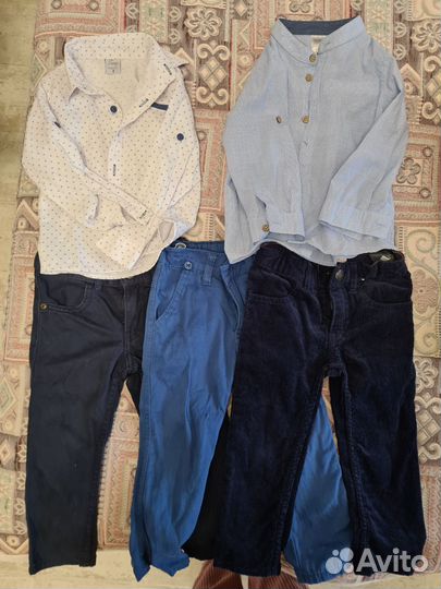 Рубашки и брюки для мальчика