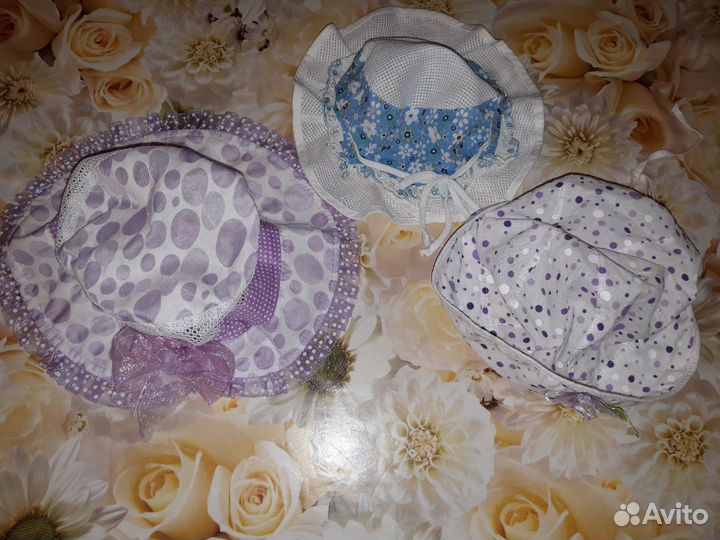 Панамы,манишка,шапочки Lassie, Acoola, Disney