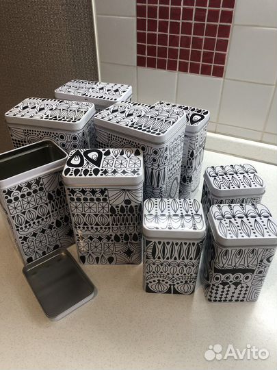 Баночки икея 9 штук