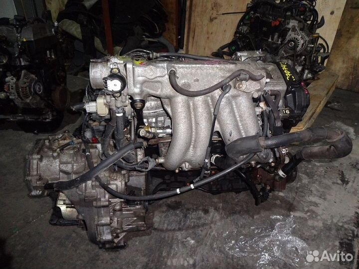 Двс+кпп toyota 4S-FE 1048667