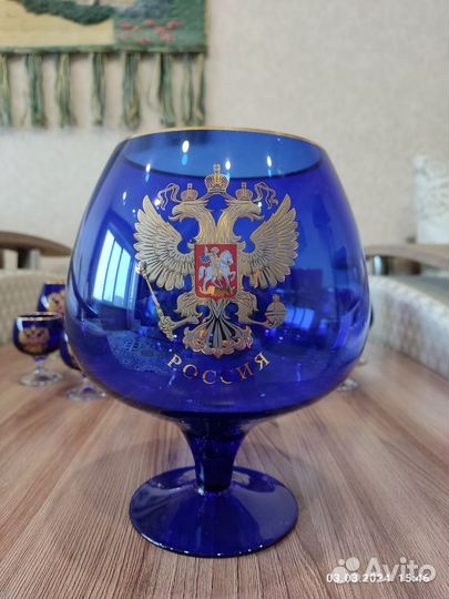 Набор стопок, рюмок, фужеров Россия