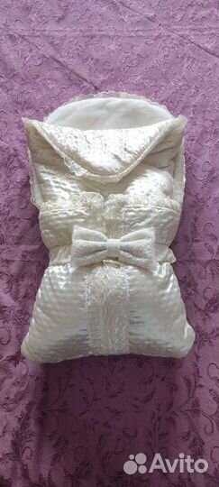 Конверт зимний на выписку