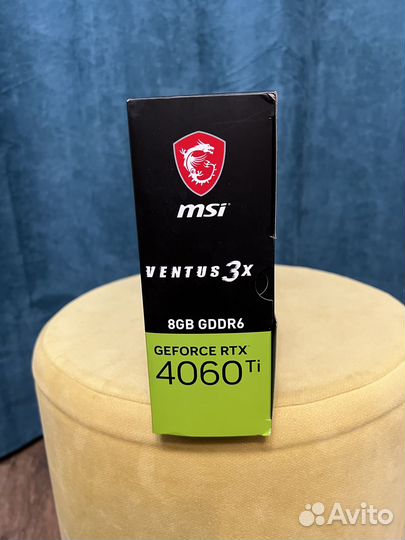 MSI GeForce RTX 4060 Ti ventus 3X