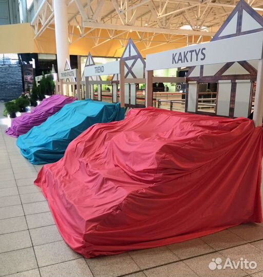 Чехлы для торгового оборудования(витрины, островки