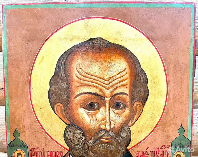 Икона Св.Николай Чудотворец 19 век