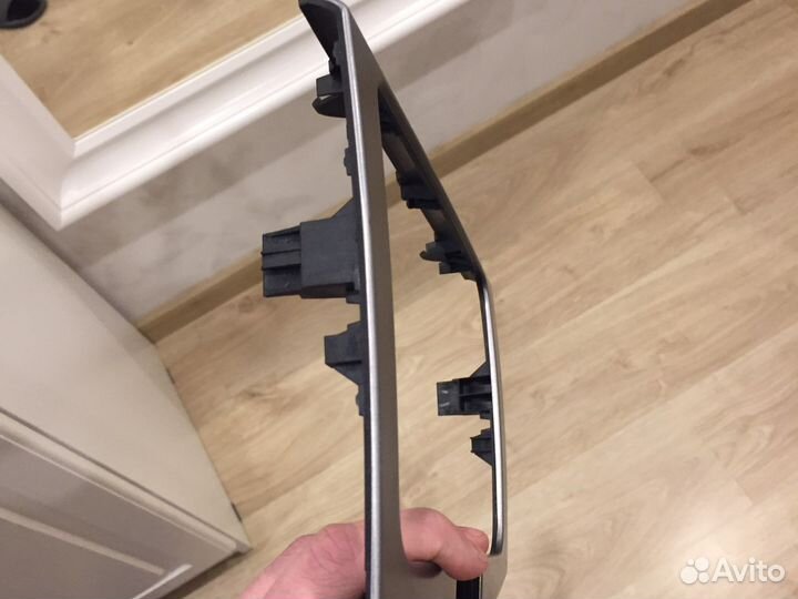 Рамка для 2 din магнитолы passat cc