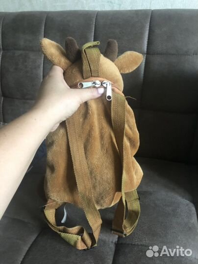 Игрушка олень рюкзак