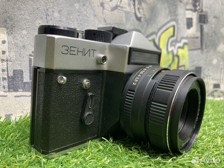 Zenit ET + Helios-44M-4