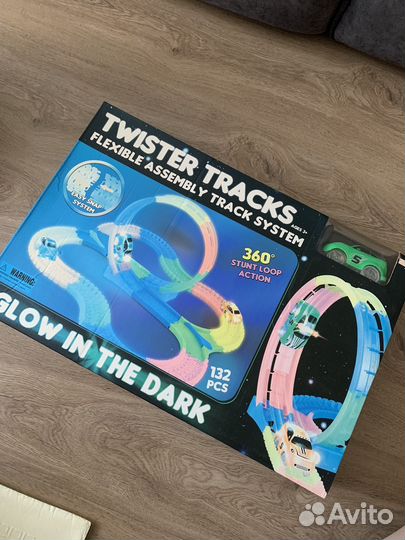 Гоночный трек (гибкий, с машинкой)