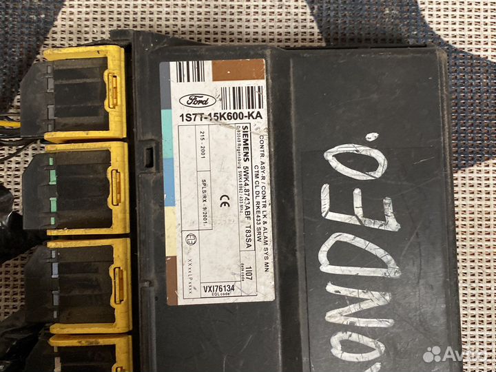 Блок комфорта Ford 1s7t15k600ka