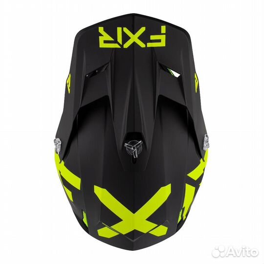 Шлем FXR Clutch CX Black/Hi Vis 210617-1065 (M)