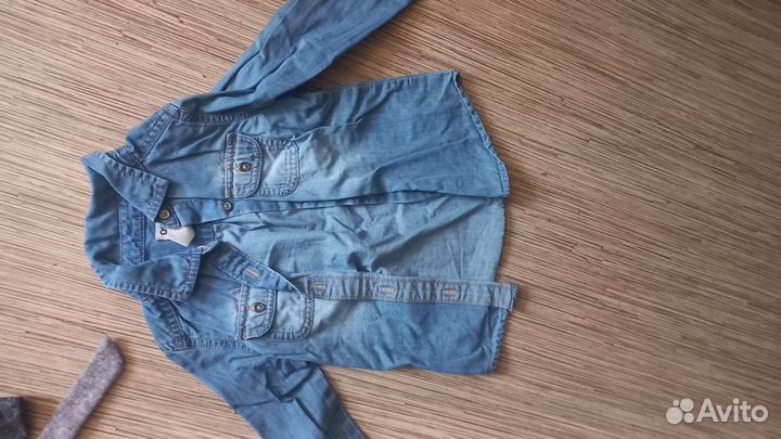 Джинсовая рубашка98