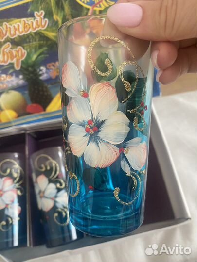 Стакан бокалы рюмки набор