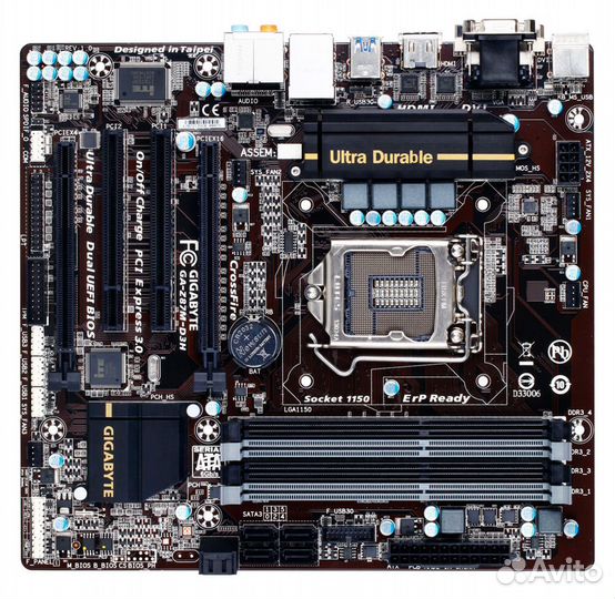 Материнская плата Gigabyte LGA1150 GA-Z87M-D3H