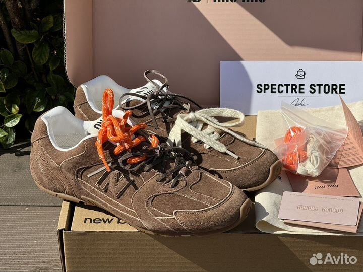 Кроссовки New Balance X Miu Miu 530 SL Brown