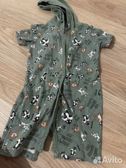 Пакет летней одежды на мальчика 80