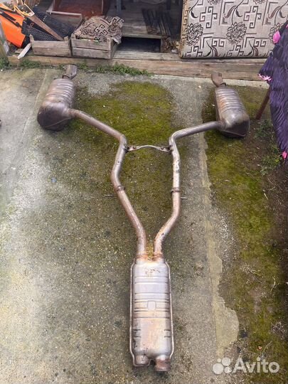 Выхлоп mercedes e w212 2014 год