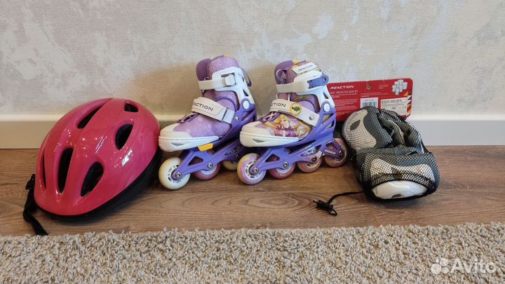 Ролики, шлем, защита