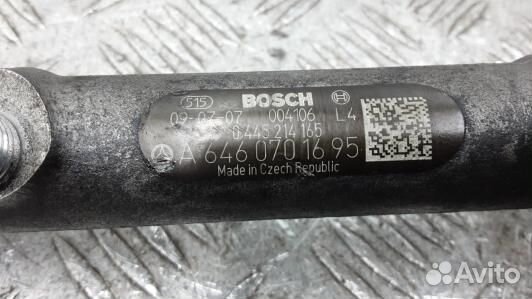 Топливная рампа дизельная mercedes benz CLC C203