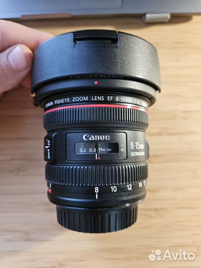 Объектив Canon EF 8-15mm f/4