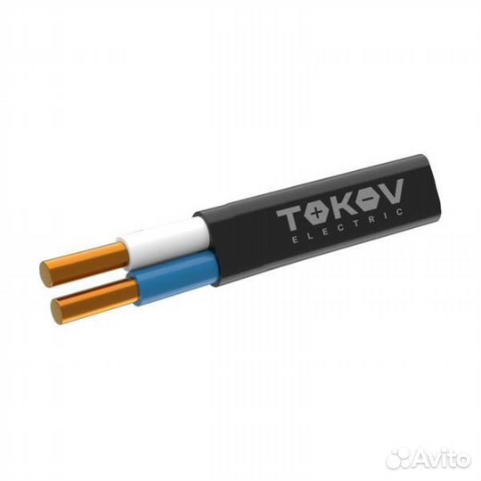 Кабель tokov electric ввг-Пнг(А) -LS 2х1.5 ок (N)
