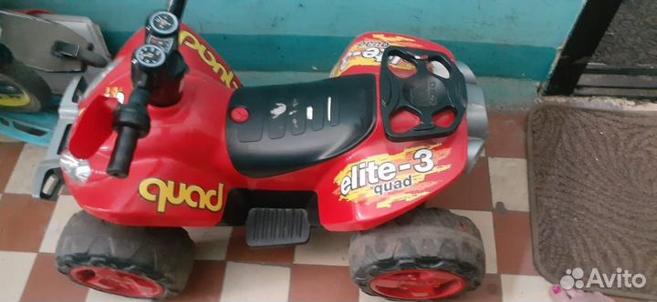 Электромобиль квадроцикл