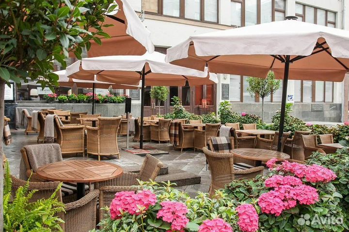 Круглые зонты. Зонты от солнца. Уличные зонты