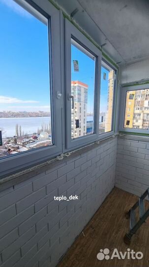 Остекление балконов пластиковые окна