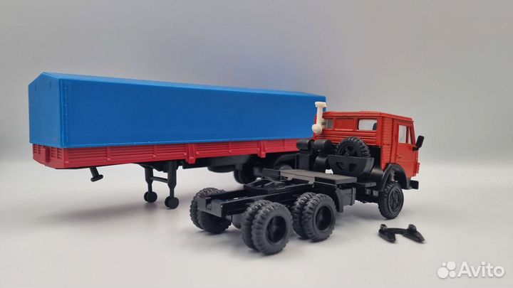 Модель Камаз-5410 с полуприцепом