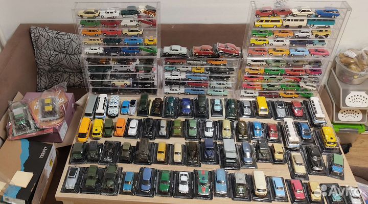 Модели Автолегенды СССР Deagostini 1:43