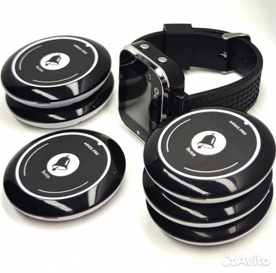 Беспроводная система вызова персонала кнопкой