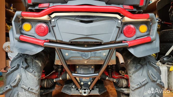 Бампер задний нижний на odes 650, 800, 1000