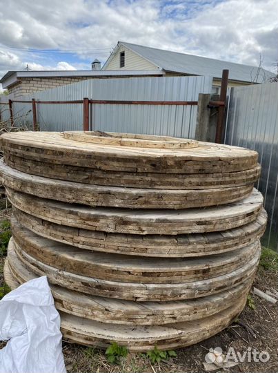 Катушка от кабеля деревянная