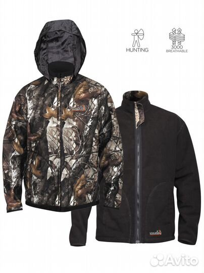 Куртка hunting thunder staidness/black дв 