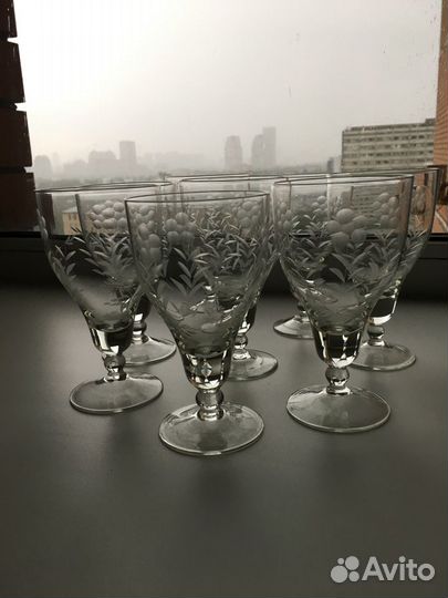 Фужеры стекло СССР