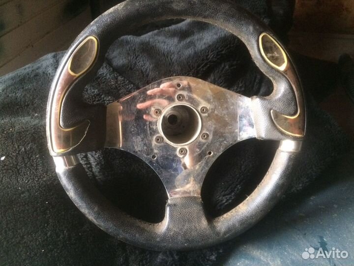 Спортивный руль на ваз