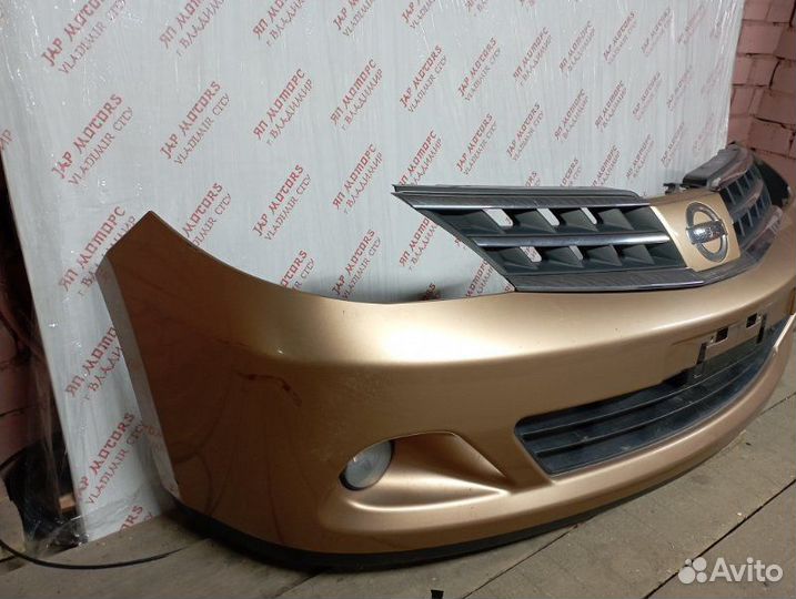 Бампер передний Nissan Tiida C11 HR15 2009