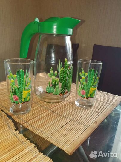 Кувшин+стаканы новые