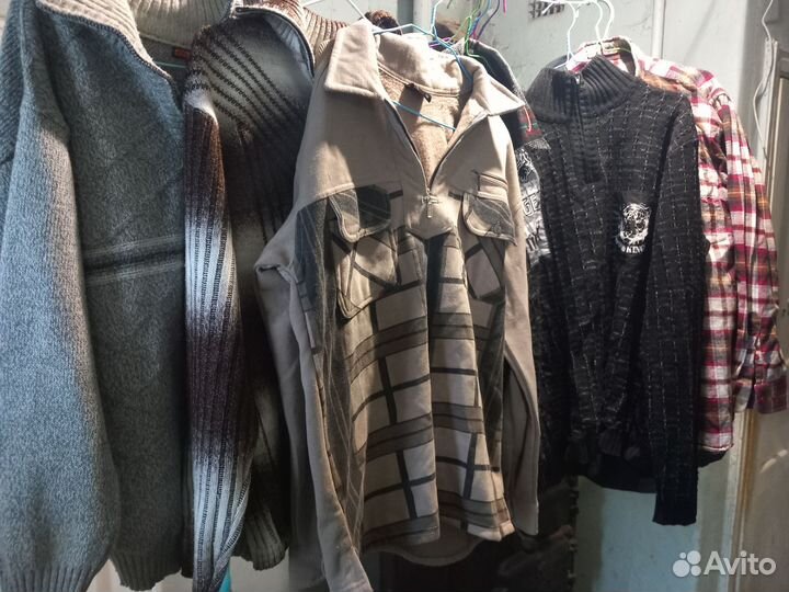 Мужская одежда 50 52 размер бу