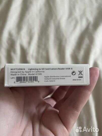 Переходник Apple lightning to SD card