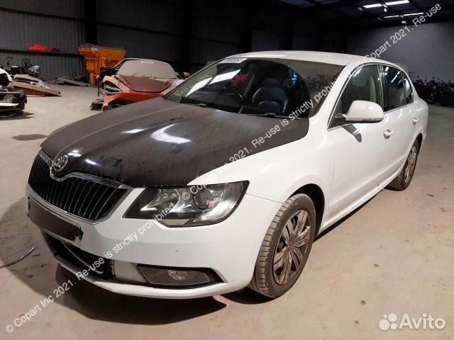 Бампер задний skoda superb 2