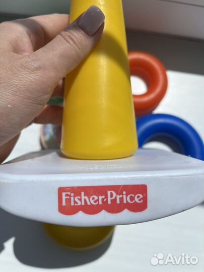 Пирамидка fisher price